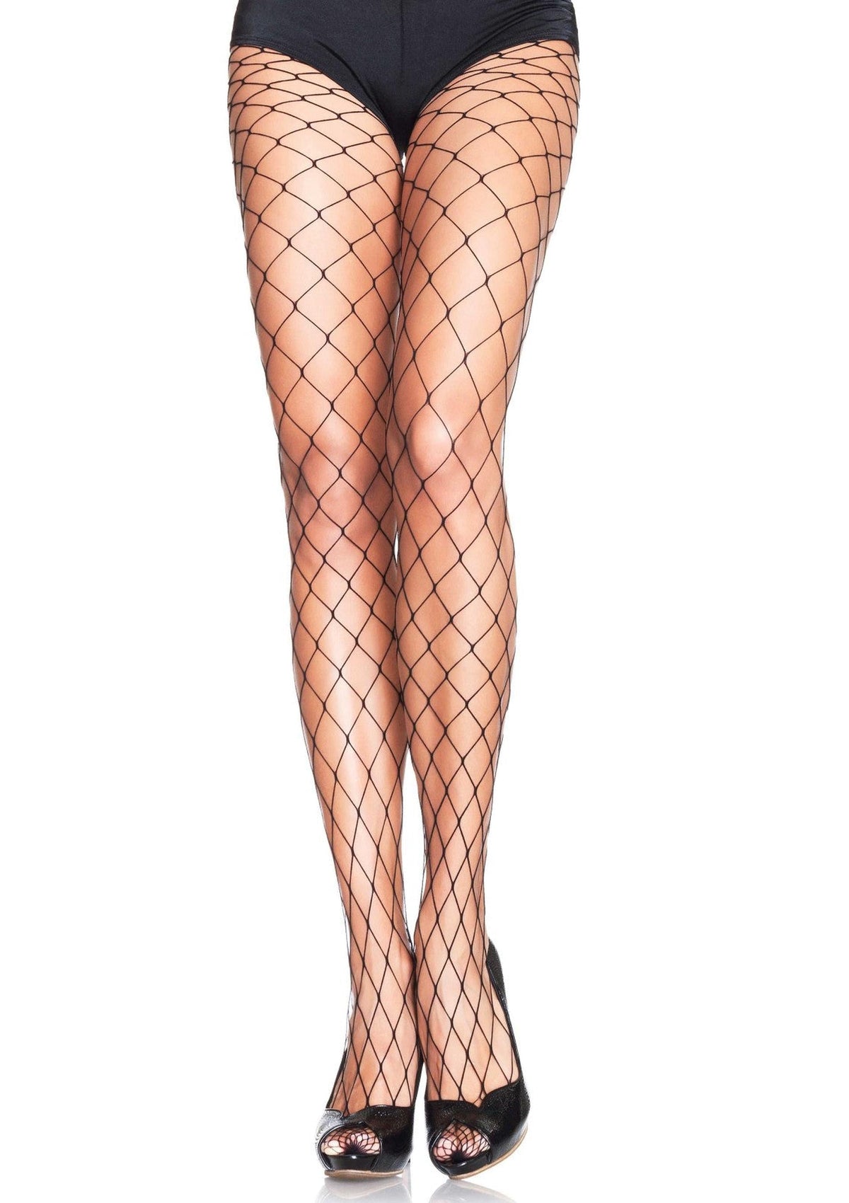 Fence Net Pantyhose BLACK O/S - 0