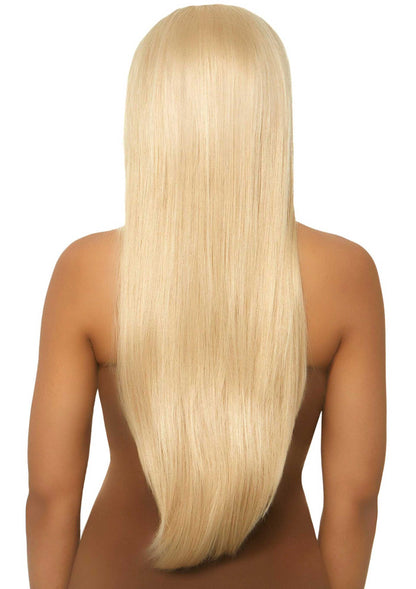 Long Straight Center Part Wig BLONDE O/S - 1