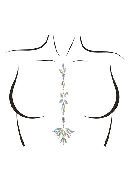 Jade Adhesive Body Jewels Sticker CLEAR O/S - 0