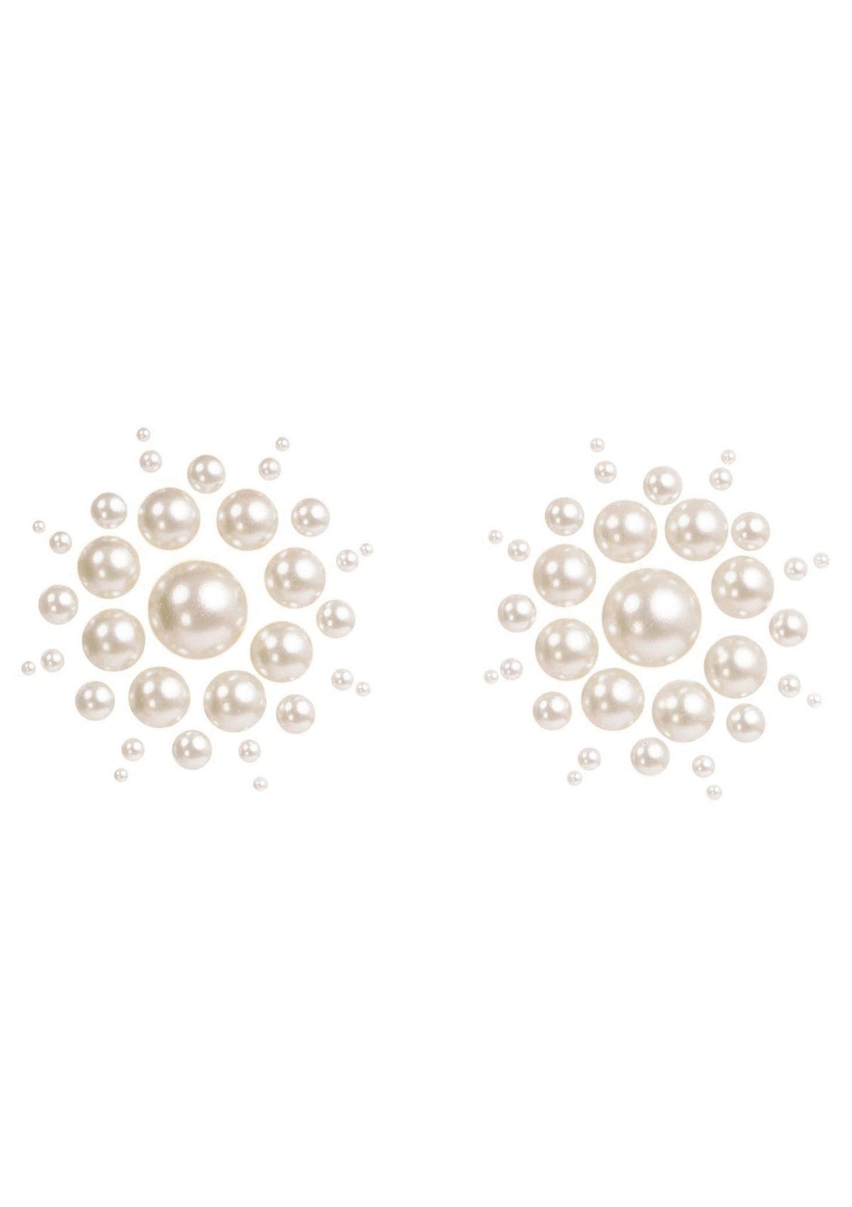 Isla Adhesive Nipple Jewel Stickers WHITE O/S - 0