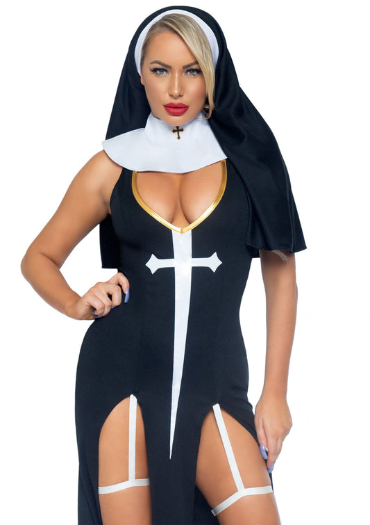 Sultry Sinner Dress - Zwart