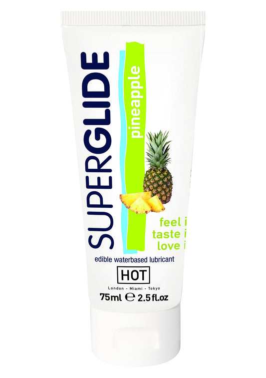 HOT Edibles Superglide Lube 75ml - Pineapple