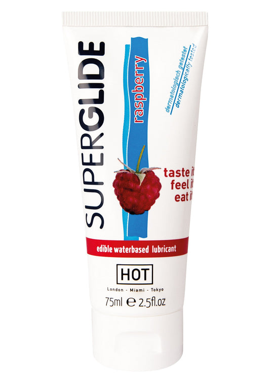 HOT Edibles Superglide Lube 75ml - Raspberry