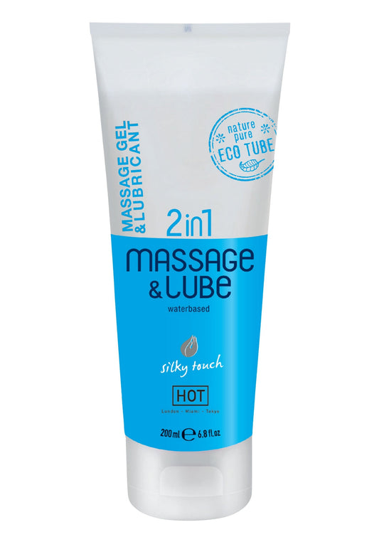 HOT Massage &amp; Glide Gel 2in1 - Natural