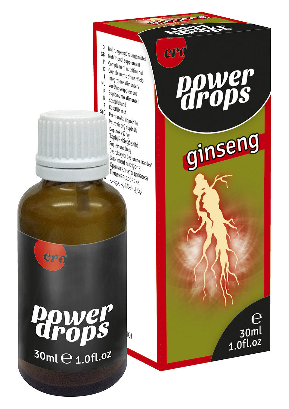Power Ginseng Drops Men 30 ml NATUREL 30 - 0