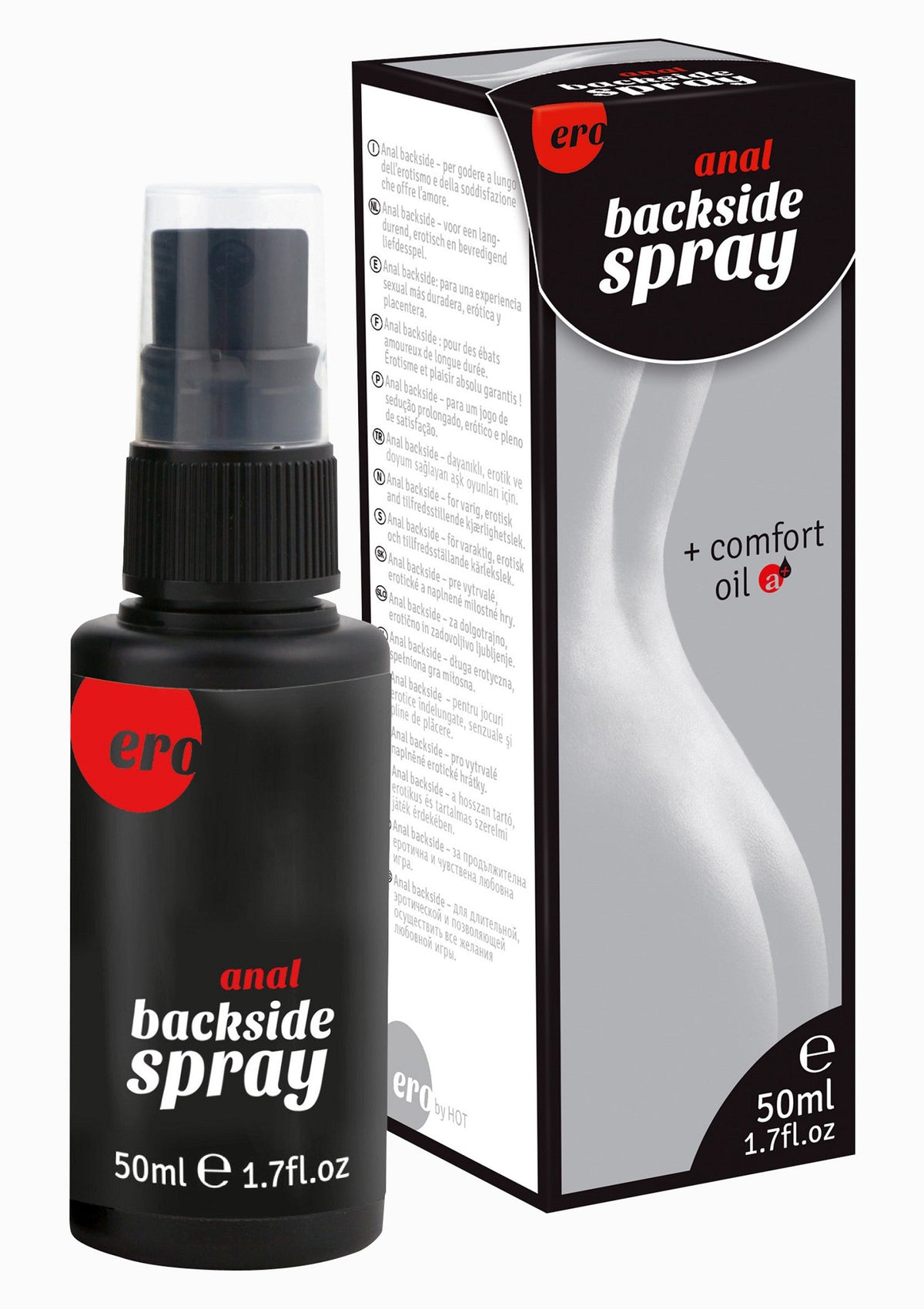 Anal Back Side Spray 50 ml NATUREL 50 - 0