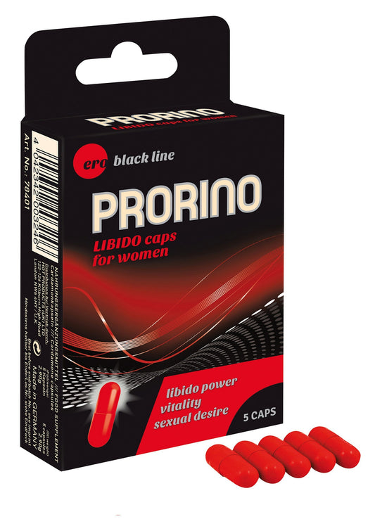 Prorino Libido Caps For Women 5 pcs