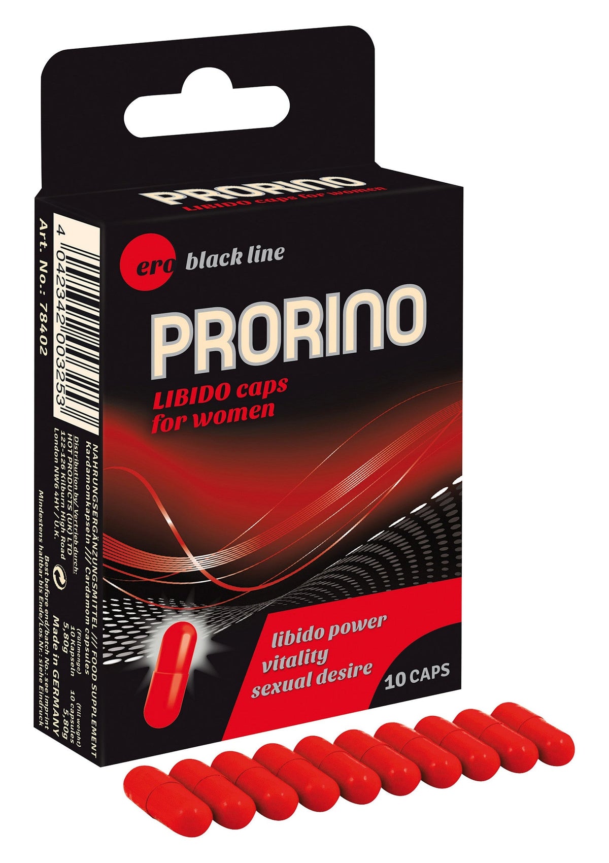 Prorino Libido Caps For Women 10 pcs NATUREL - 0