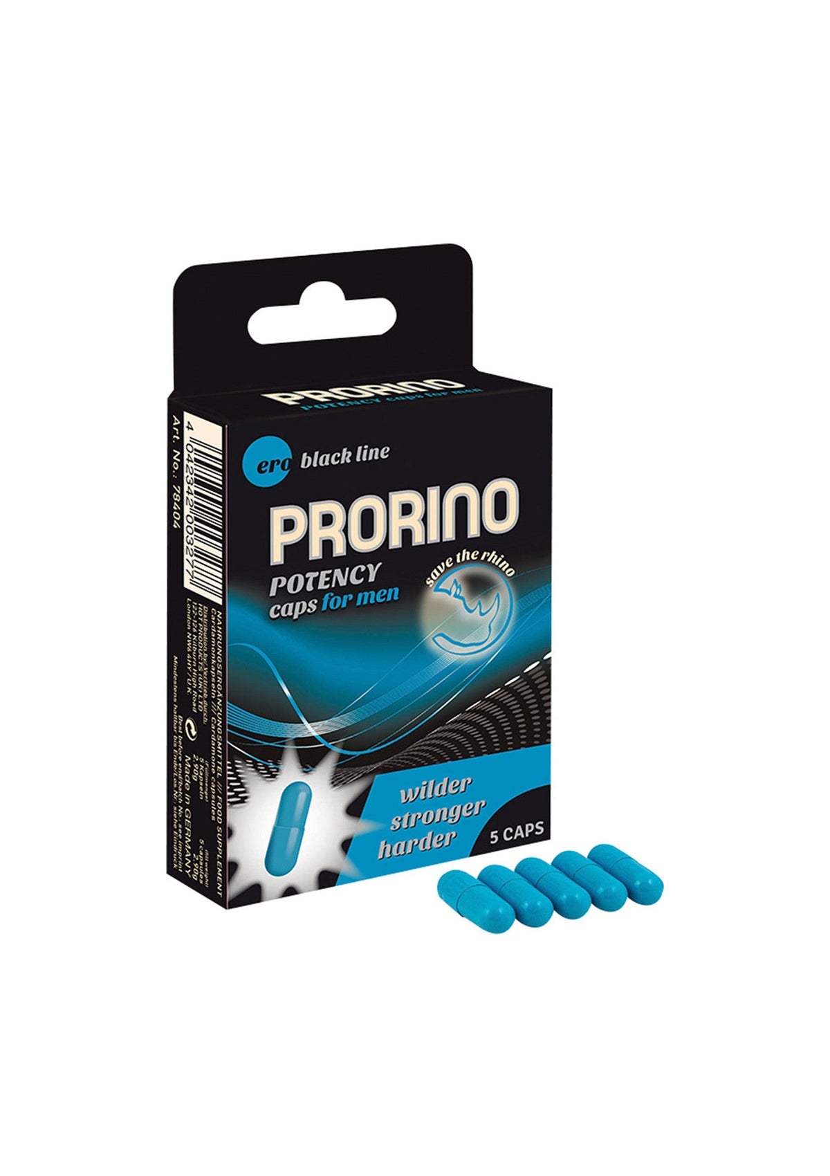 Prorino Potency Caps For Men 5 pcs NATUREL - 0