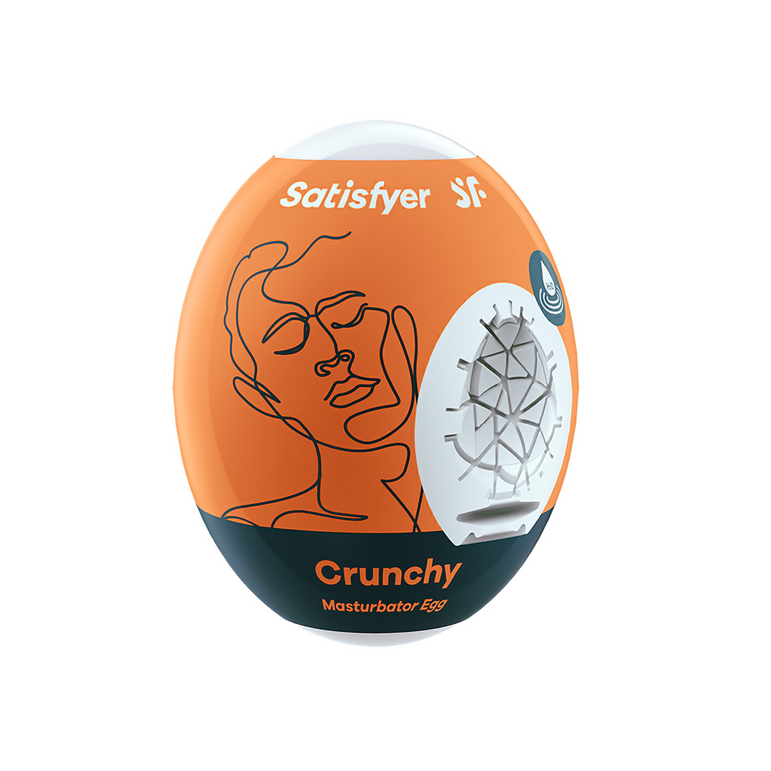 Knapperig - Masturbator Egg - Oranje Orange - 0