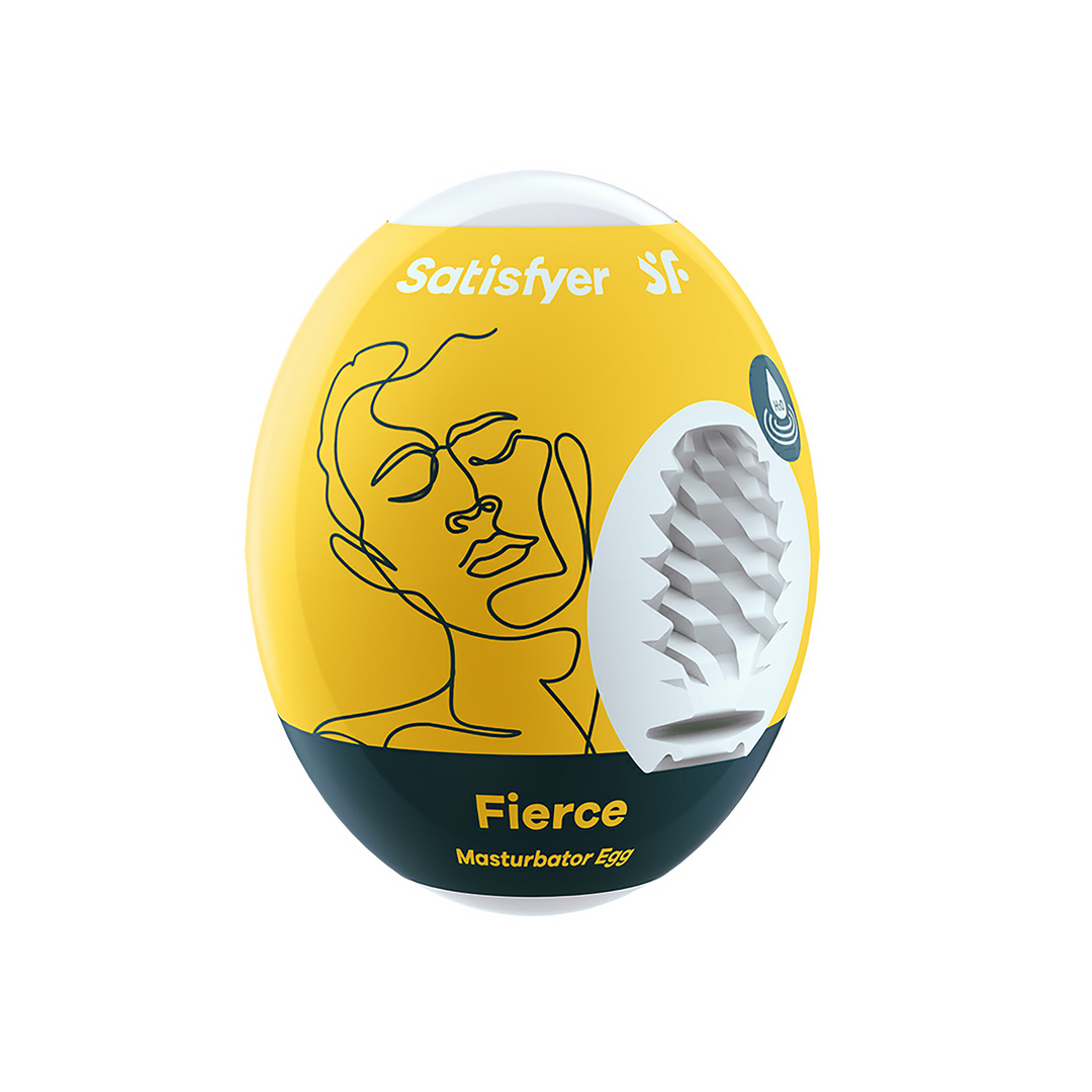 Fierce - Masturbator Egg - Geel Gelb - 0