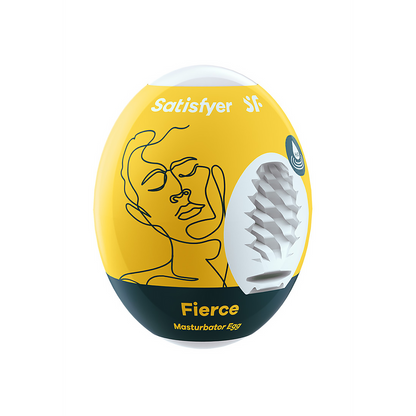 Fierce - Masturbator Egg - Geel Gelb - 0