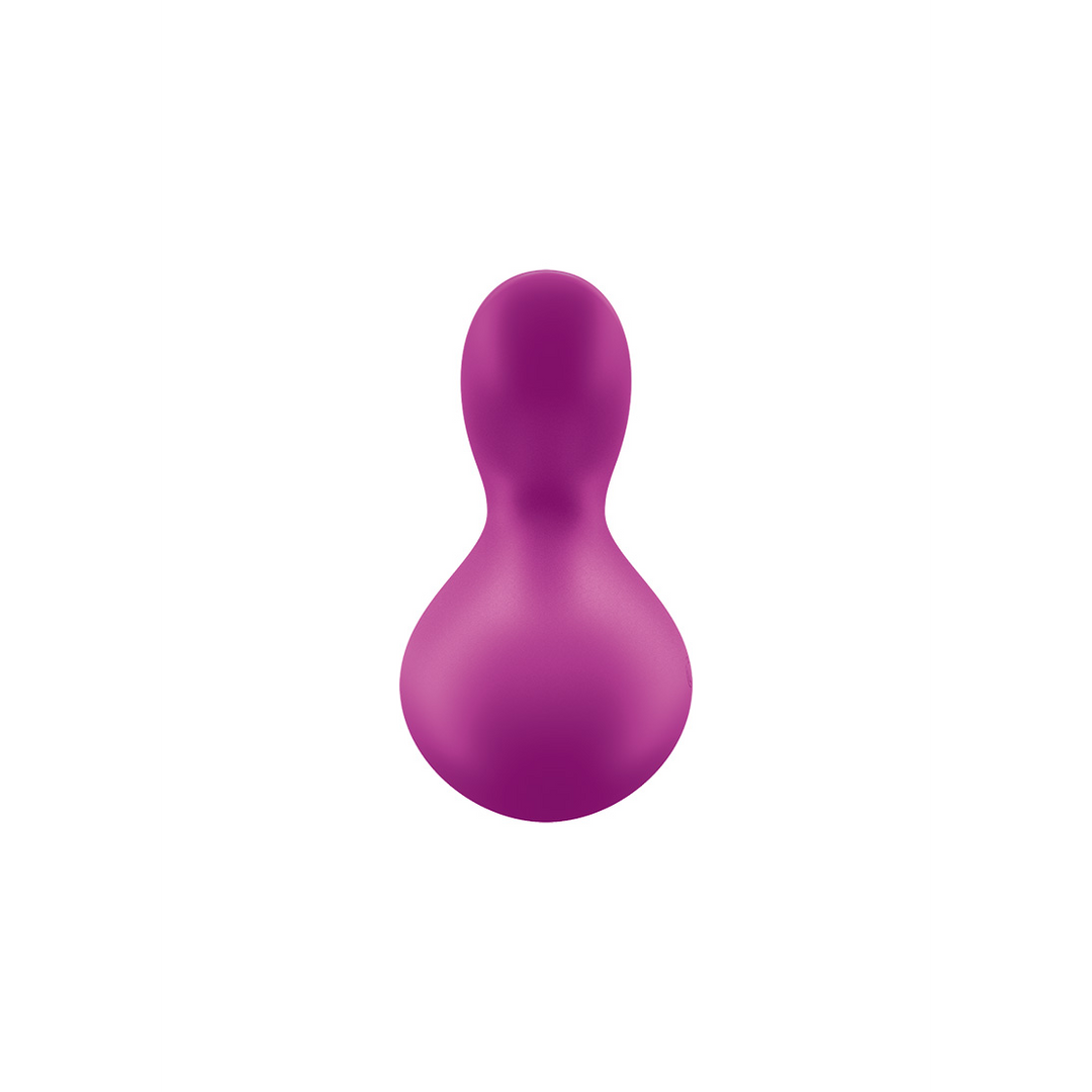 Viva la Vulva 3 - Lay-On Vibrator - Violet Pink - 4