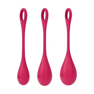 Yoni Power 1 - Kegel Ball Set - Rood Rot - 0