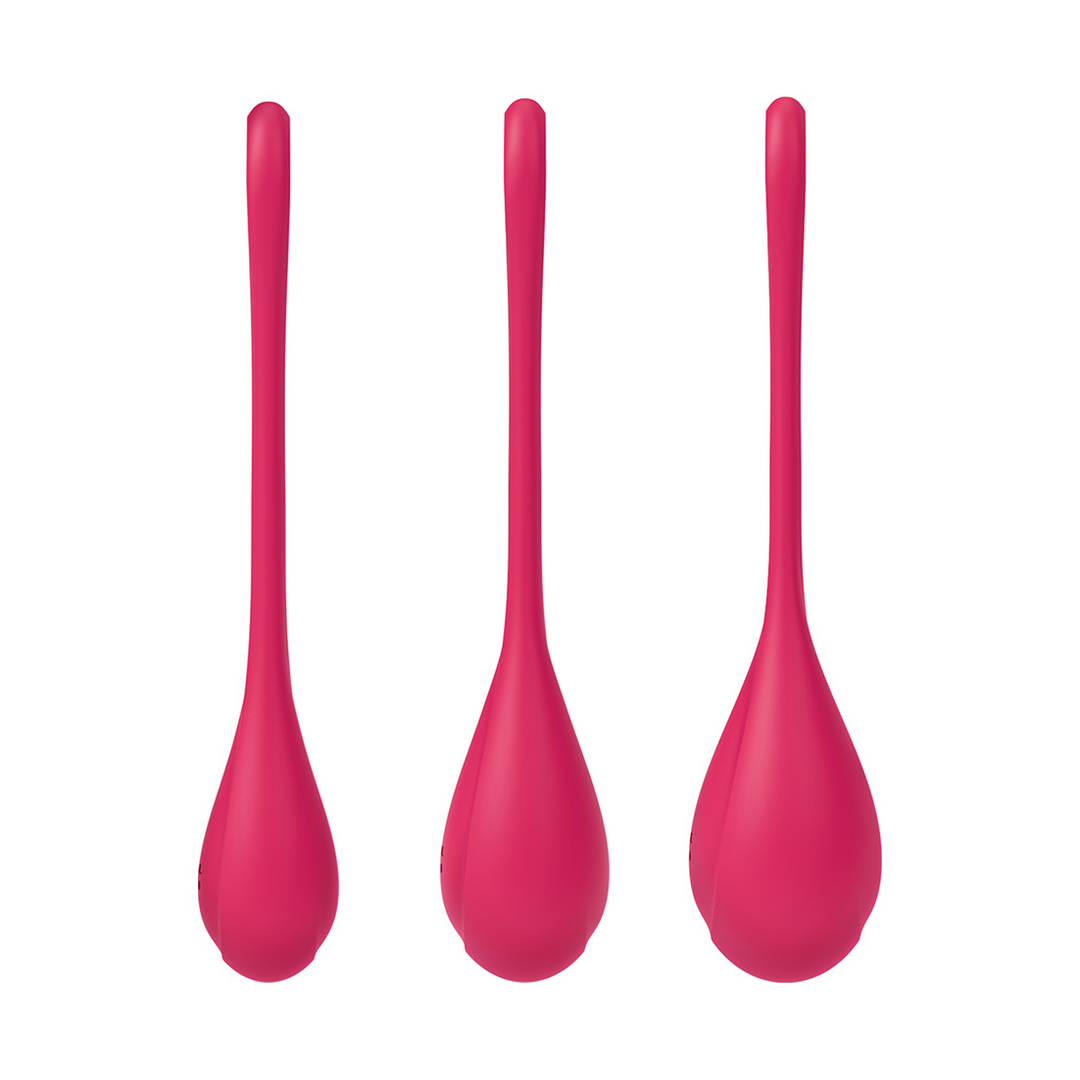 Yoni Power 1 - Kegel Ball Set - Rood Rot - 1