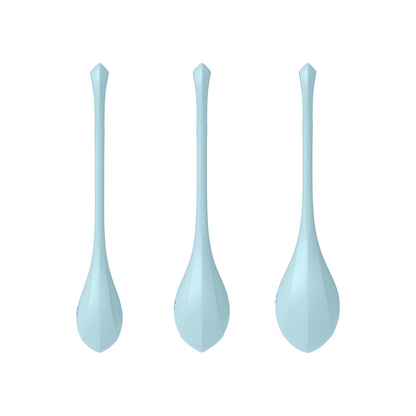 Yoni Power 2 - Kegel Balls Set - Lichtblauw Blau - 1