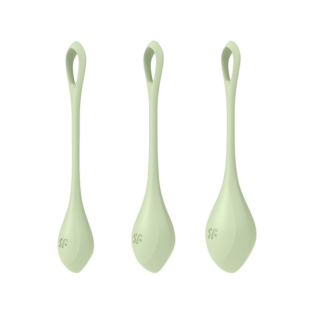 Yoni Power 2 - Kegel Balls Set - Lichtgroen Grün - 2