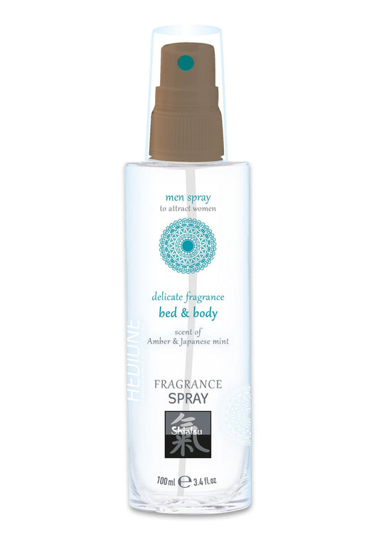 HOT Shiatsu Pheromone bed &amp; body Fragrance - Amber