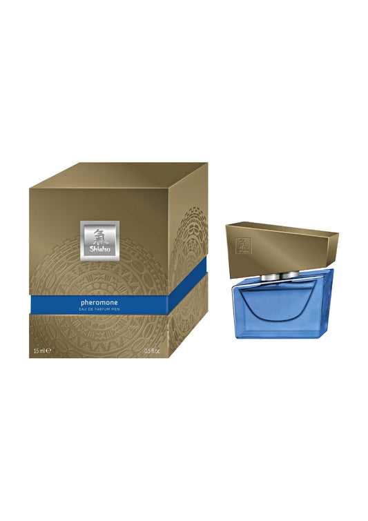 Shiatsu Pheromone Men 15 ml - Donkerblauw