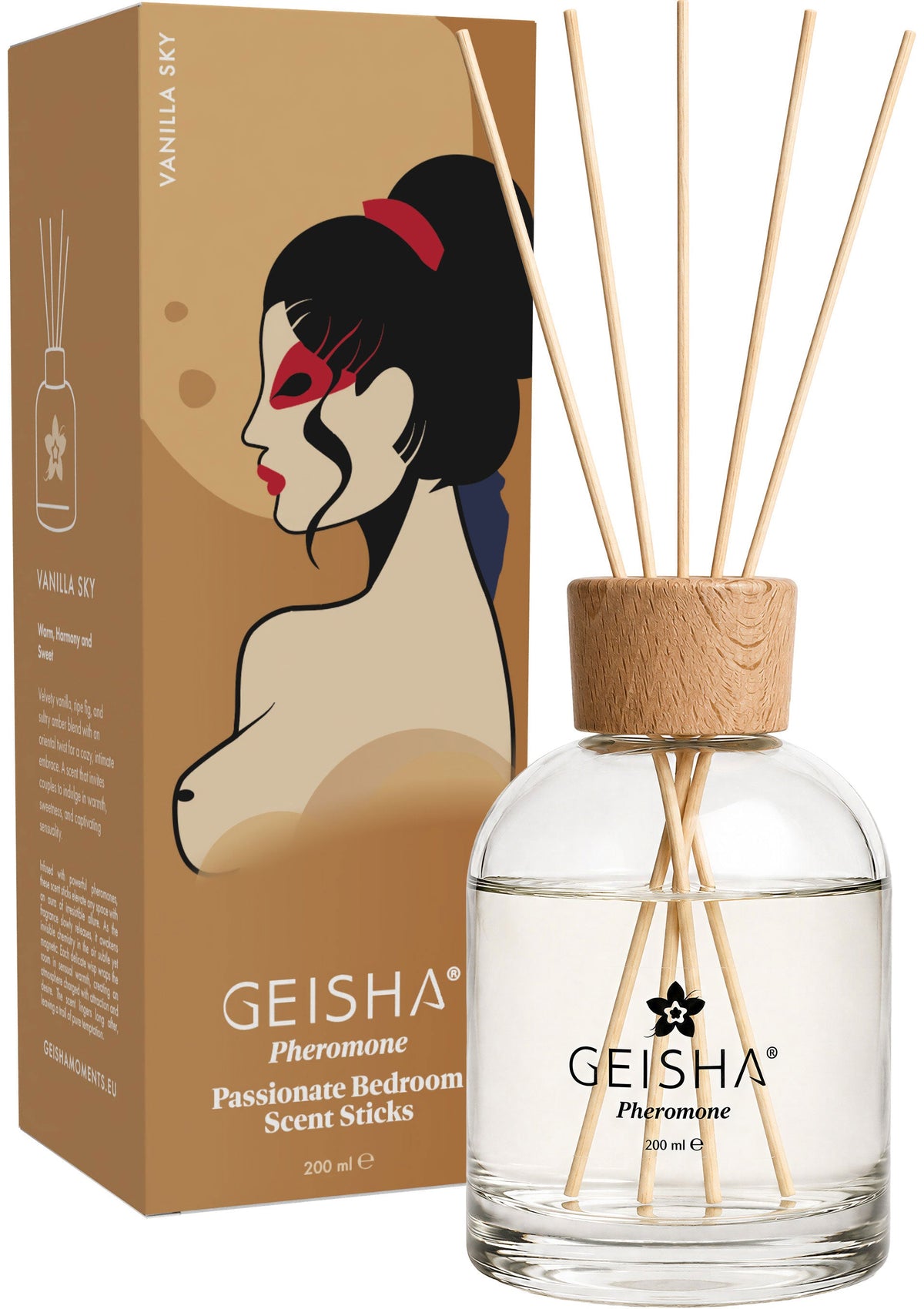 Pheromone Bedroom Scent Sticks 200 ml VANILLA 200 - 0
