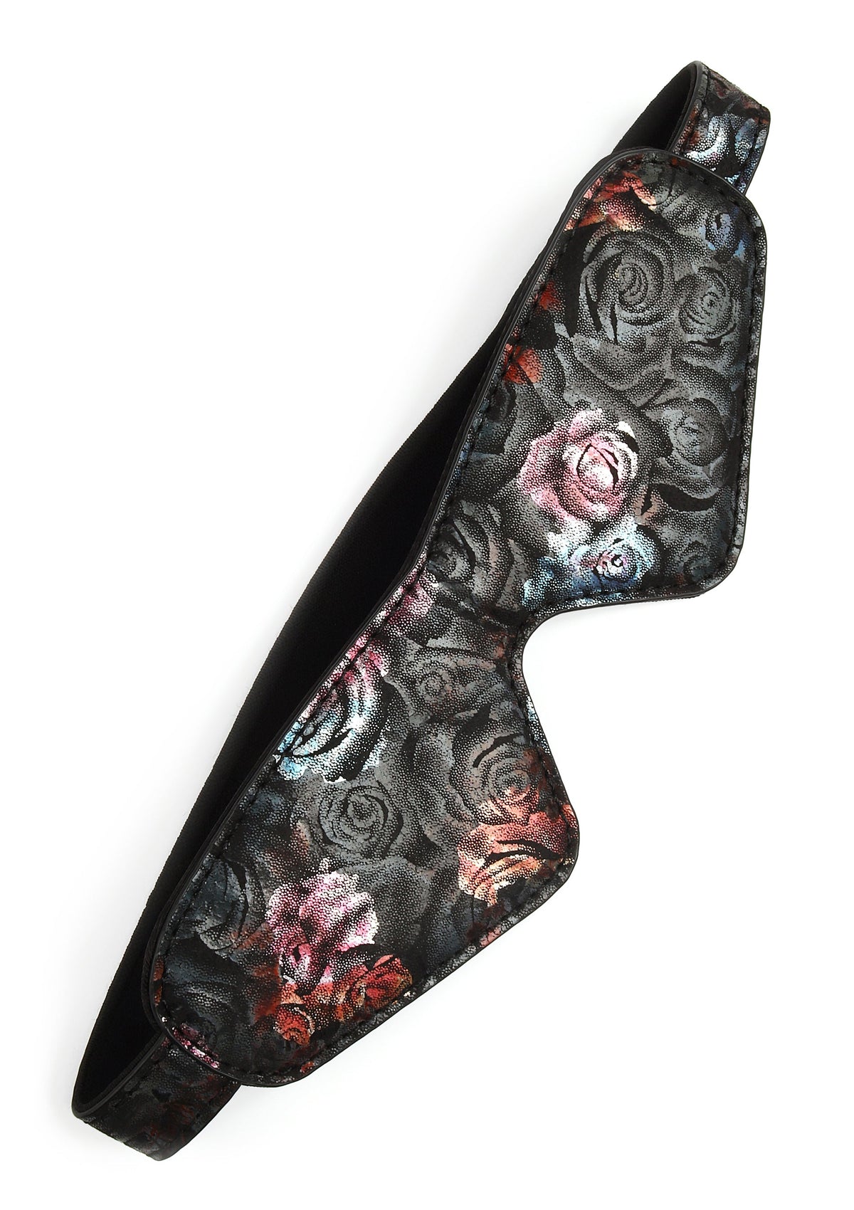 Floral Jacquard Blindfold BLACK - 1