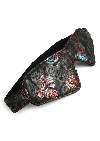 Floral Jacquard Blindfold BLACK - 2