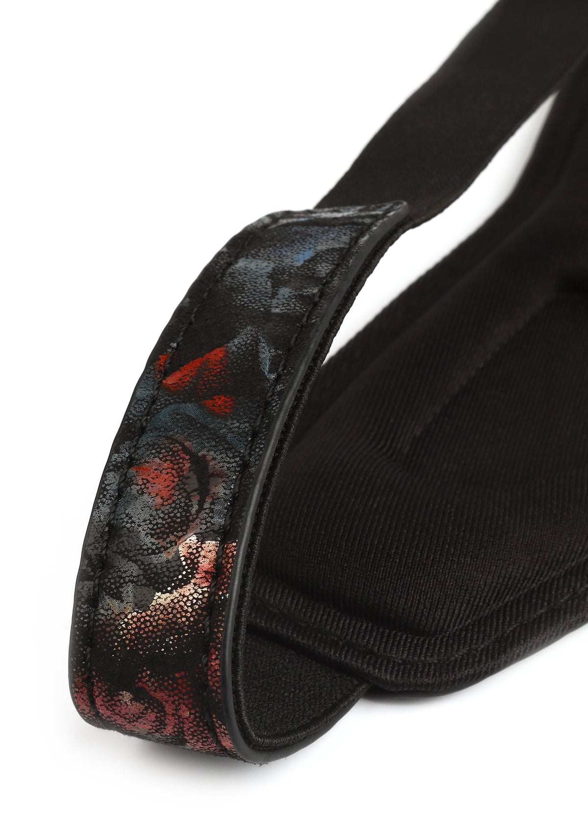 Floral Jacquard Blindfold BLACK - 3