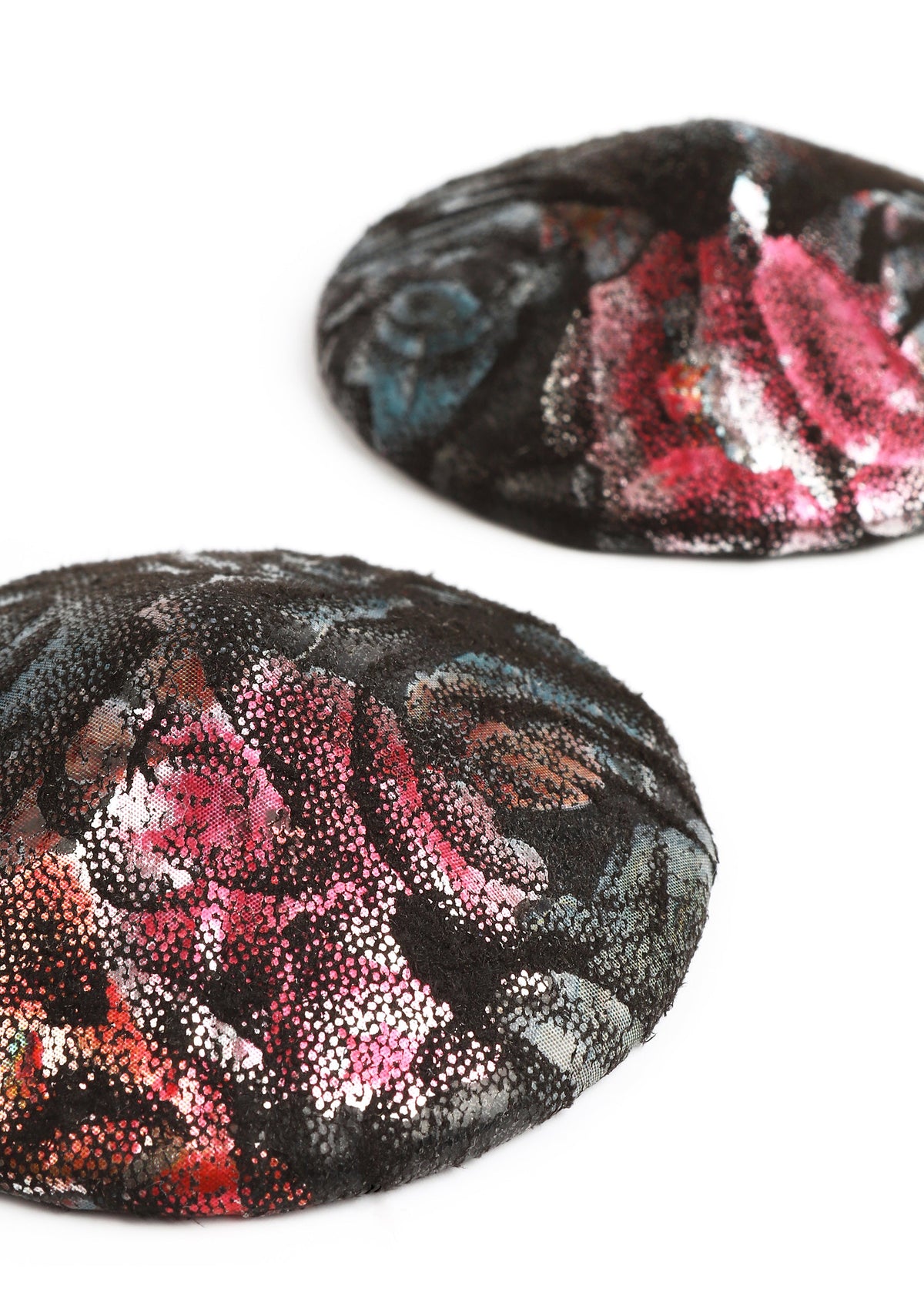 Floral Jacquard Nipple Pasty BLACK - 3