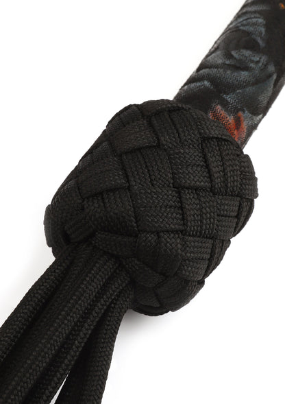 Floral Jacquard Bloom Bud Flogger BLACK - 4