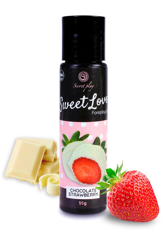 Secret Play Sweet Love Foreplay Gel - Strawberry