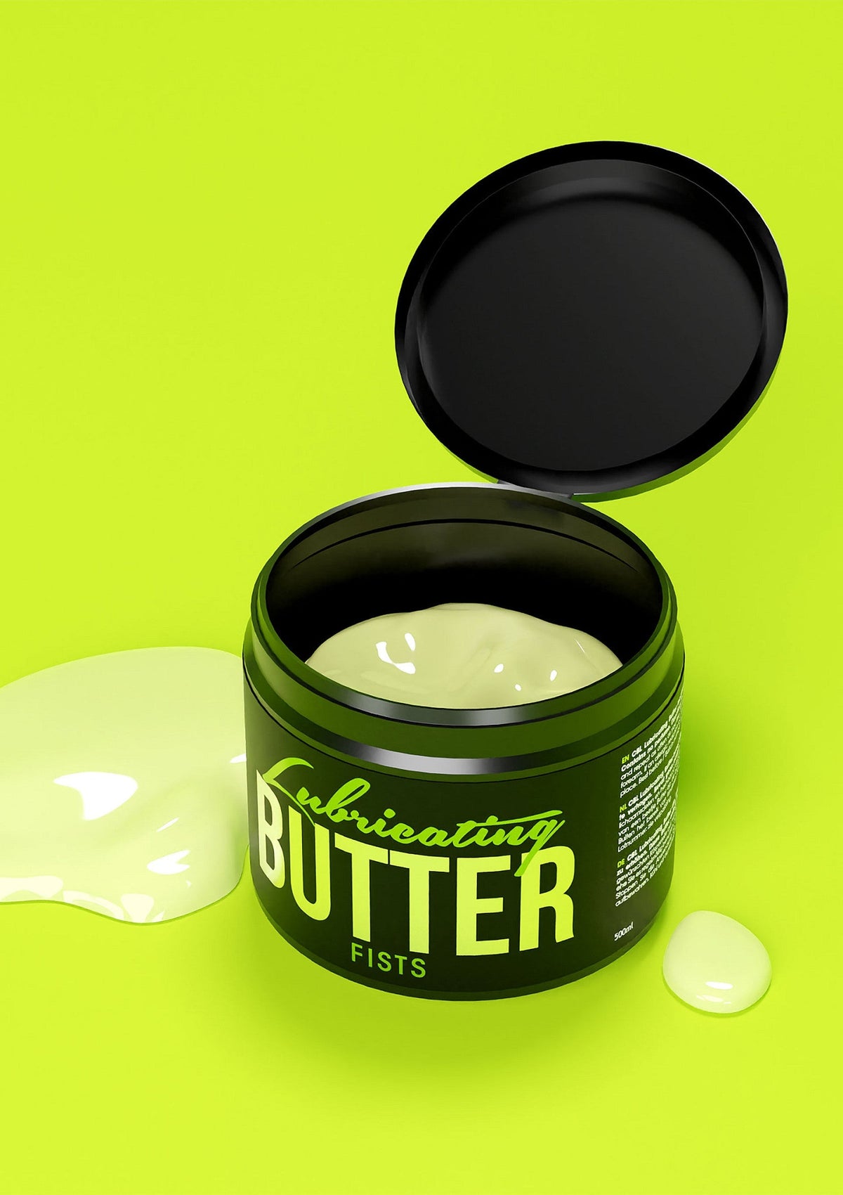 Lubricating Butter Fists 500 ml NATUREL 500 - 9
