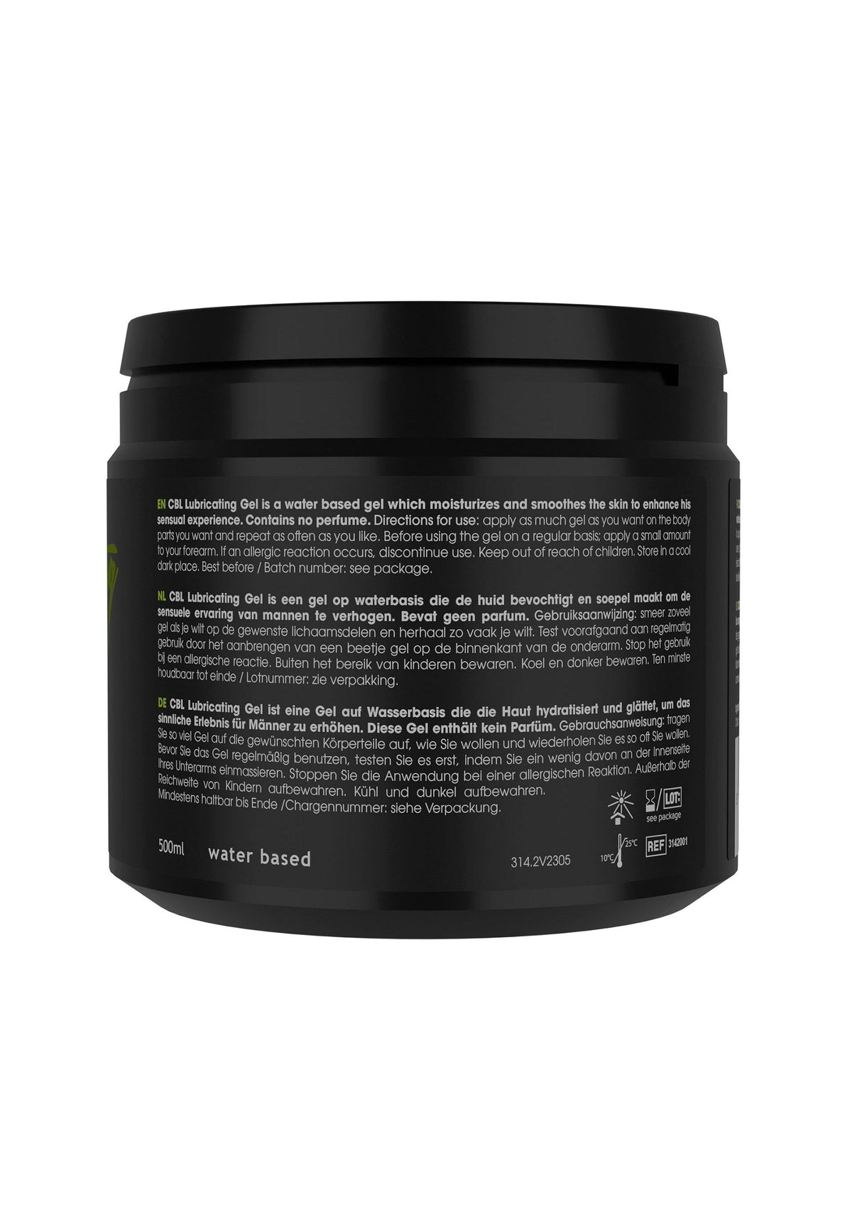 Lubricating Gel Fists 500 ml NATUREL 500 - 3