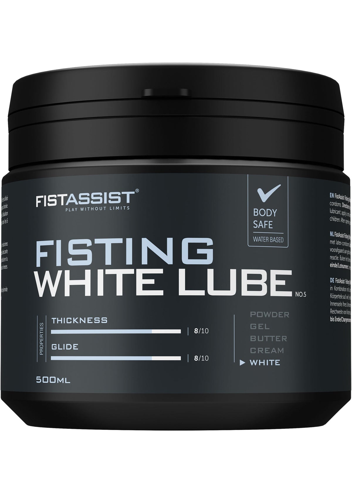 Fisting White Lube 500 ml NATUREL 500 - 0