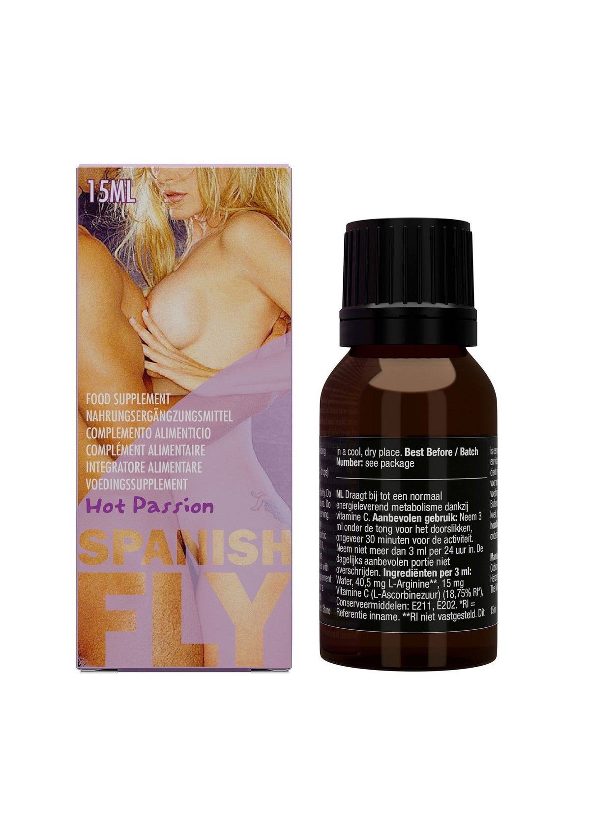 Spanish Fly Hot Passion 15 ml NATUREL 15 - 0