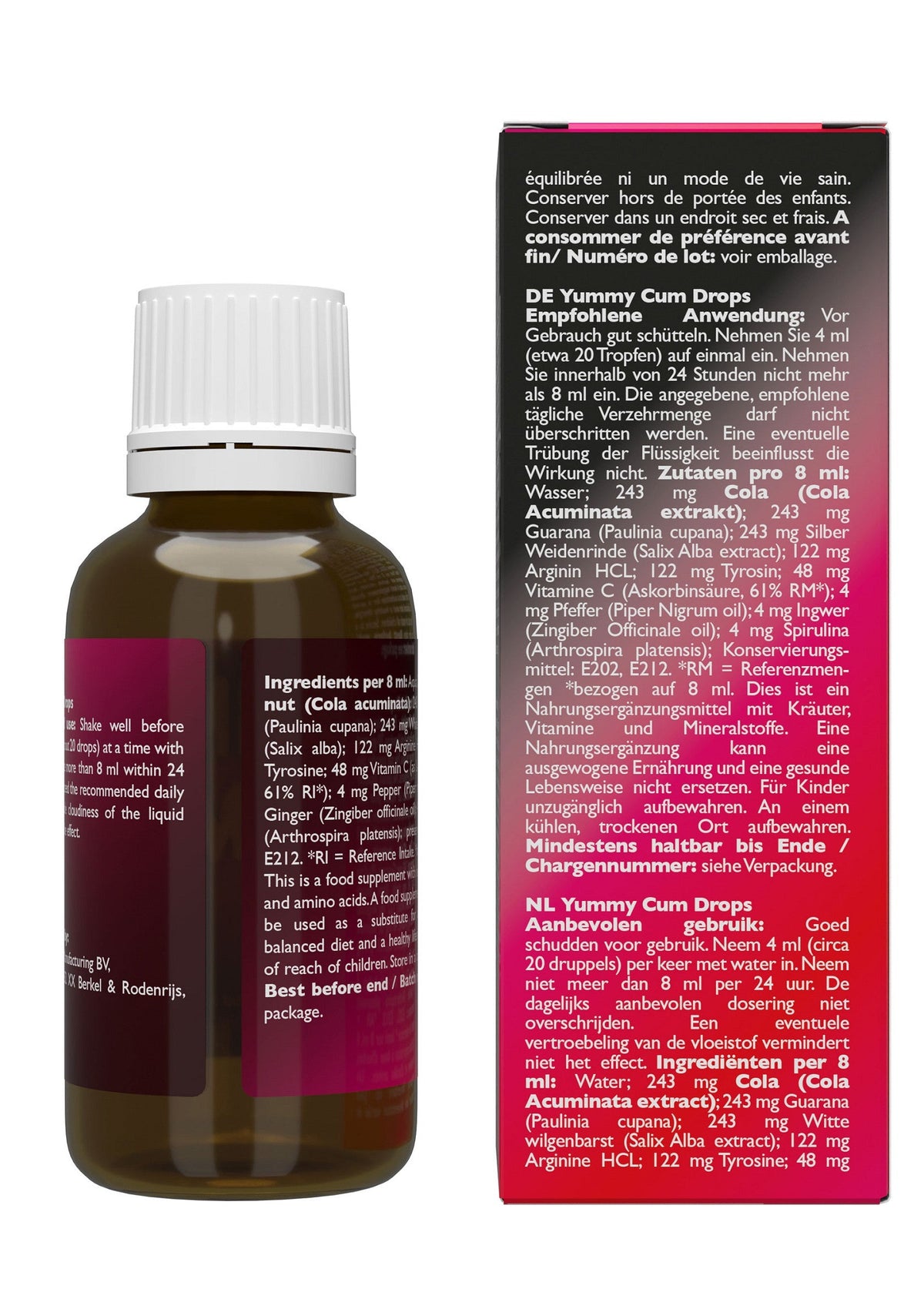 Yummy Cum Drops 30 ml NATUREL 30 - 3