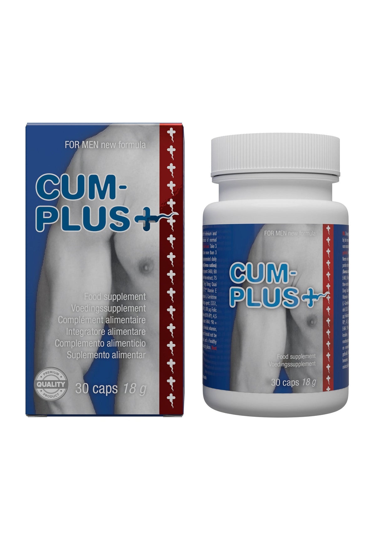 Cum Plus 30 pcs NATUREL - 0