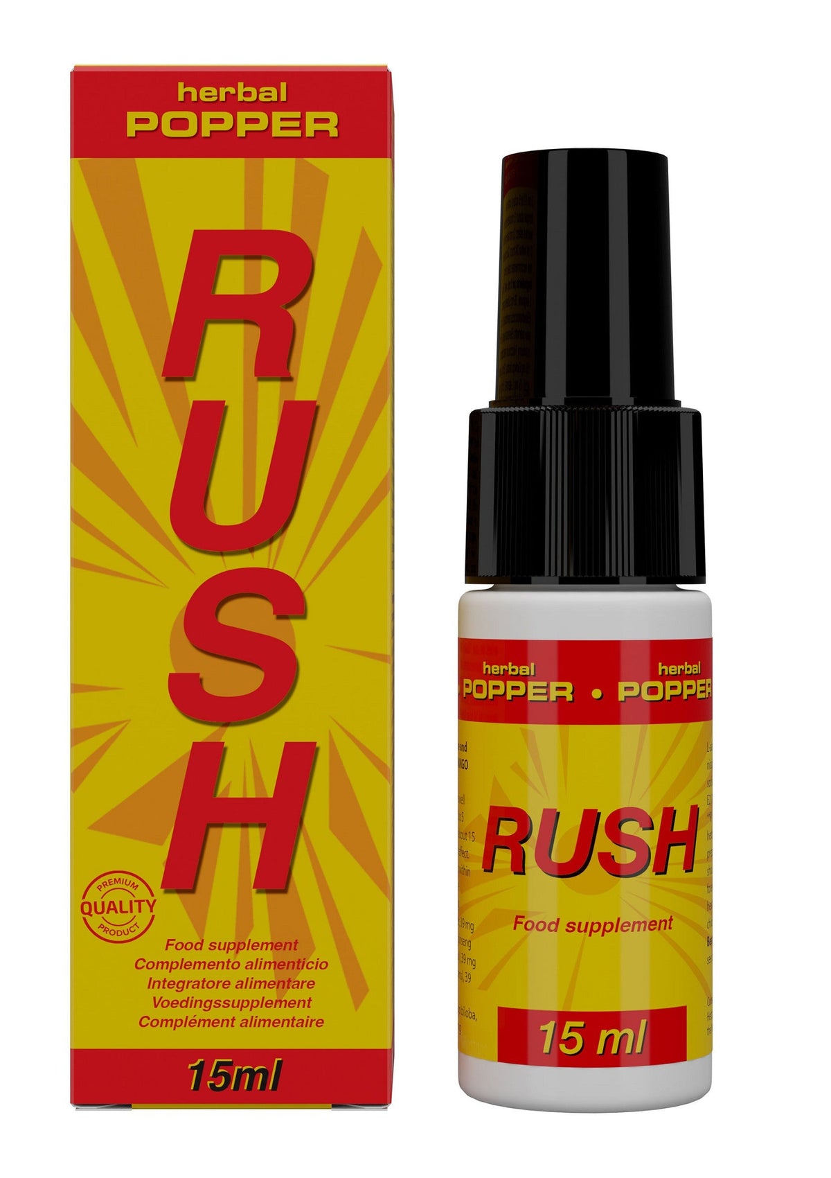 Rush Herbal Popper 15 ml NATUREL 15 - 0