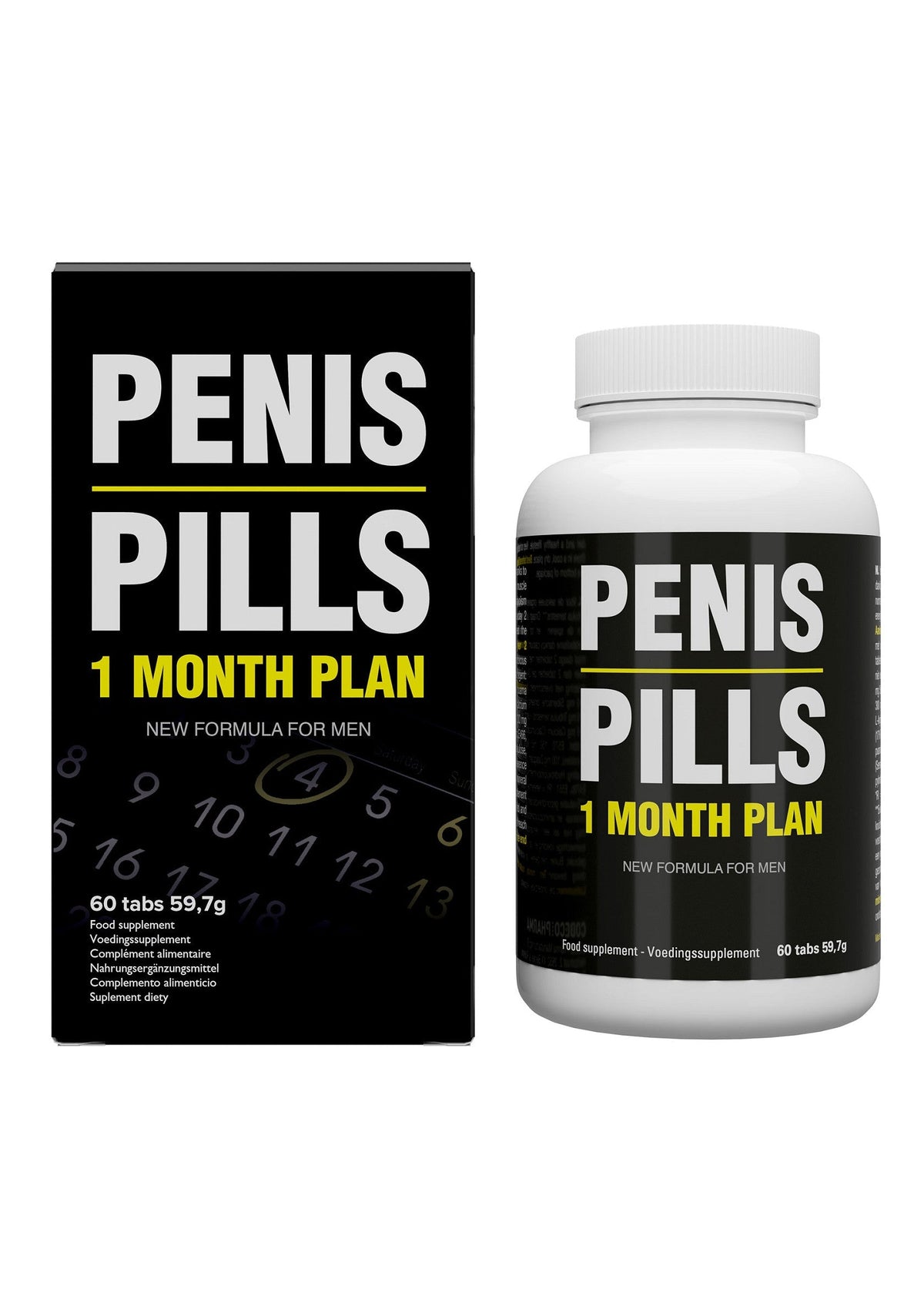 Penis Pills 1 Month Plan 60 pcs NATUREL - 0