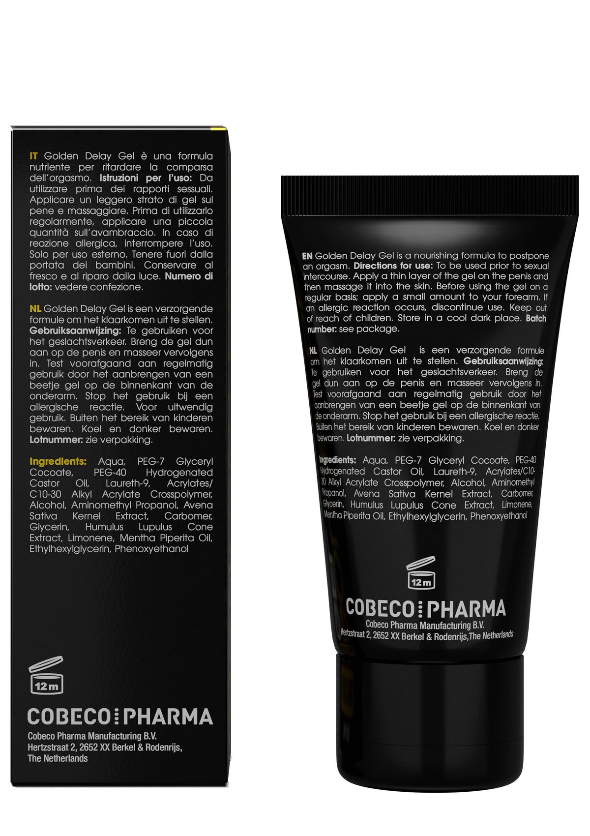 Big Boy Golden Delay Gel 50 ml NATUREL 50 - 5