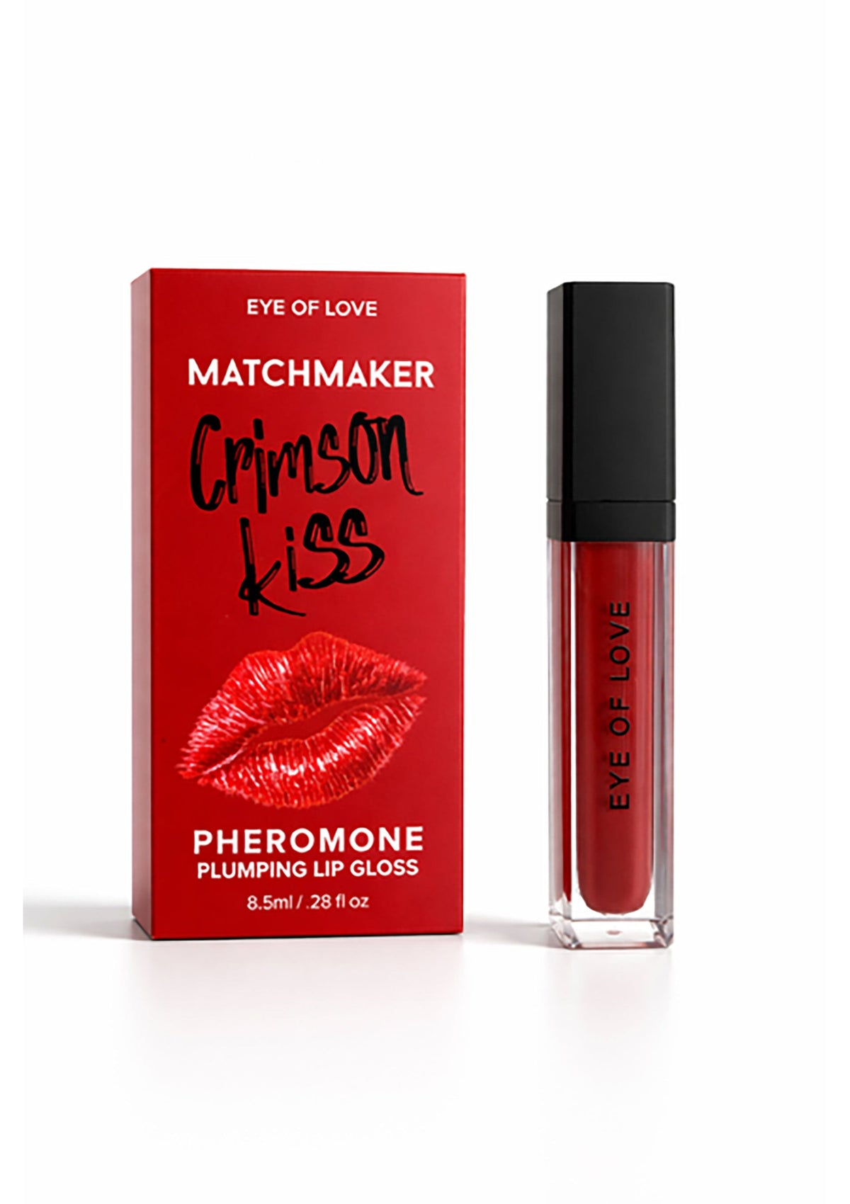 Crimson Kiss Pheromone Lip Gloss 8ml RED 8 - 0