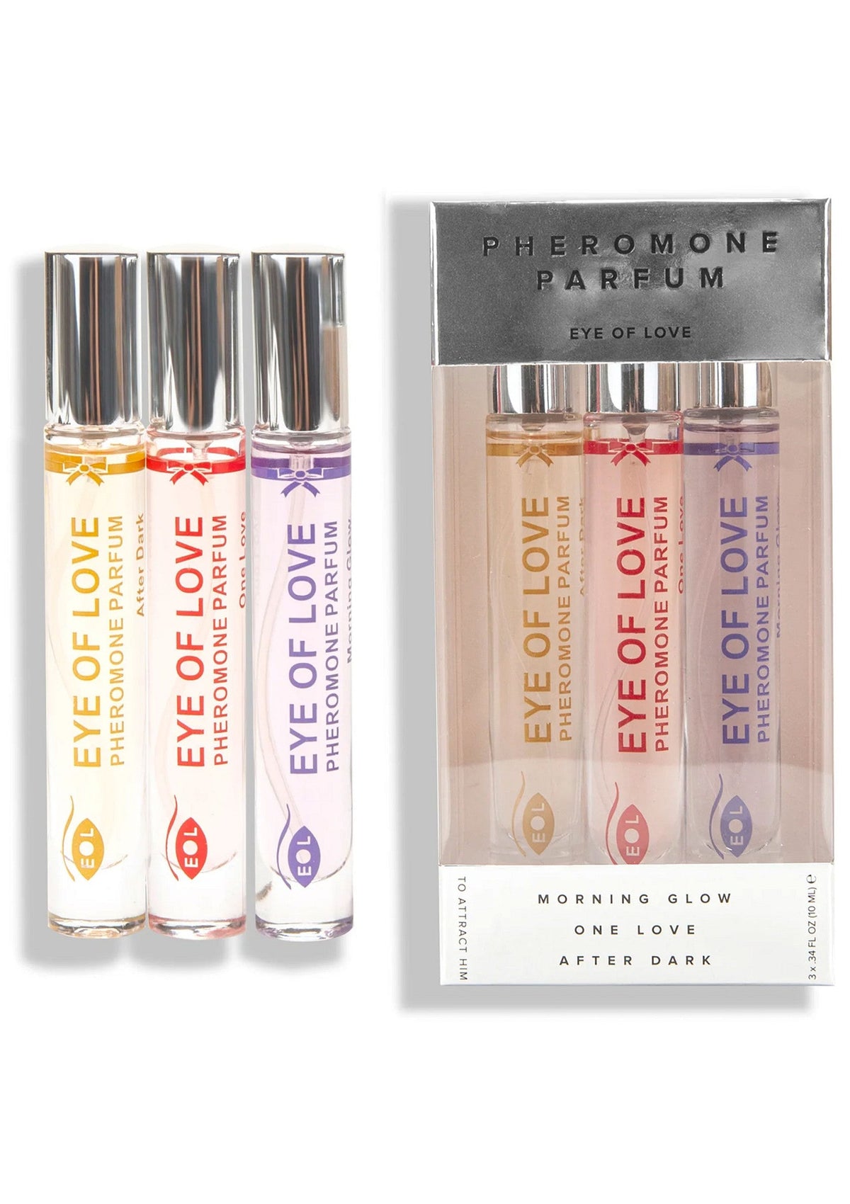 Pheromone Parfum Set 3 x 10 ml ASSORTED 10 - 3