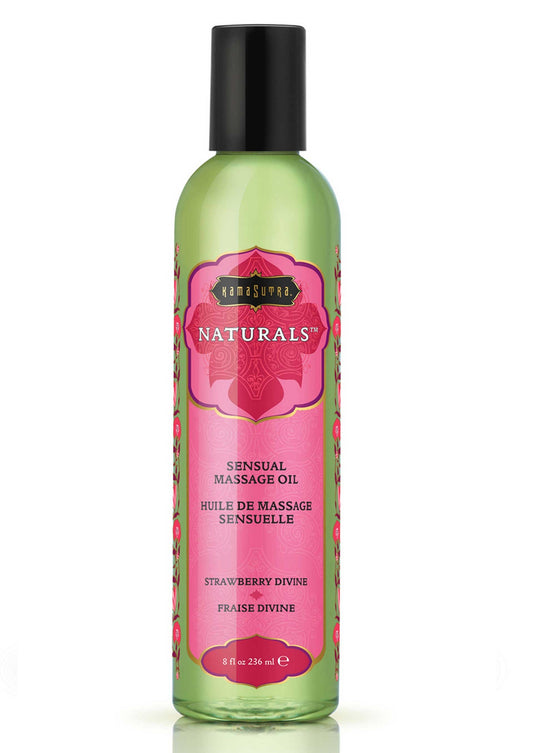 Kama Sutra Naturals Massage Oil 236ml - Strawberry