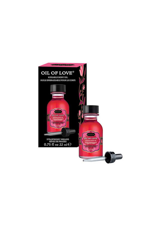 Kama Sutra Oil of Love 22 ml - Aardbei