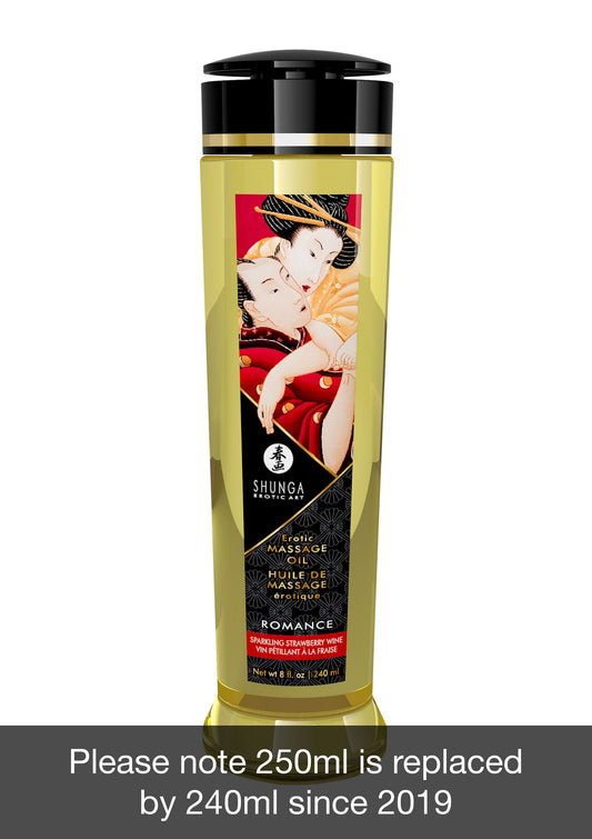 Shunga Erotic Massage Oil - Peach