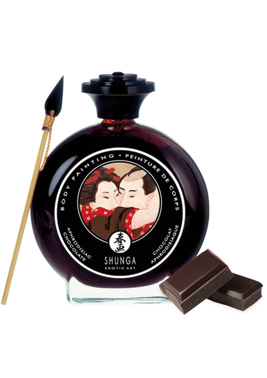 Shunga Edible Body Paint 100ml - Chocolate