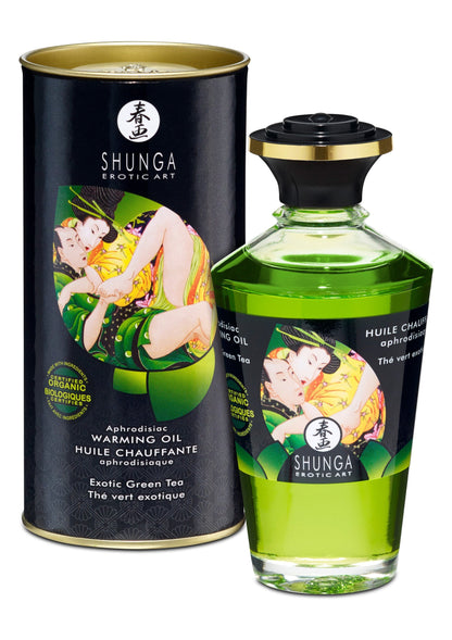 Aphrodisiac Organic Warming Oil 100 ml GREENTEA 100 - 0