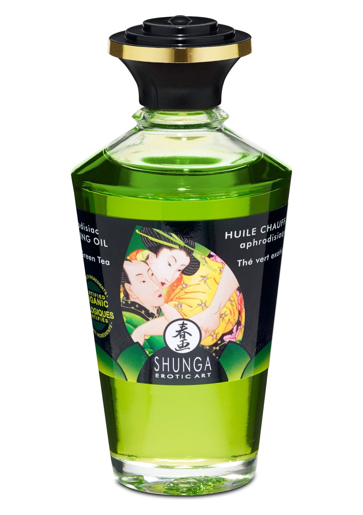 Aphrodisiac Organic Warming Oil 100 ml GREENTEA 100 - 1