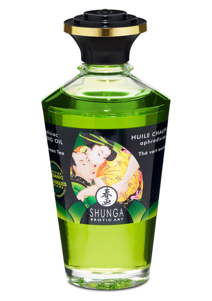 Aphrodisiac Organic Warming Oil 100 ml GREENTEA 100 - 1