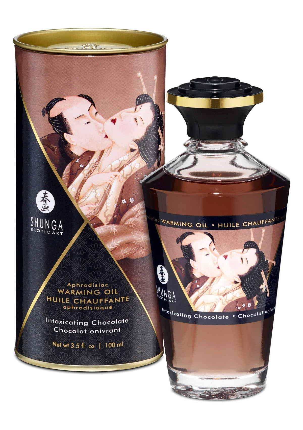 Aphrodisiac Warming Oil 100 ml CHOCOLATE 100 - 0
