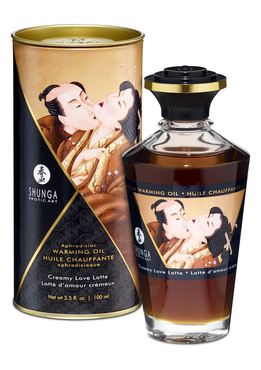 Aphrodisiac Warming Oil 100 ml - Koffie